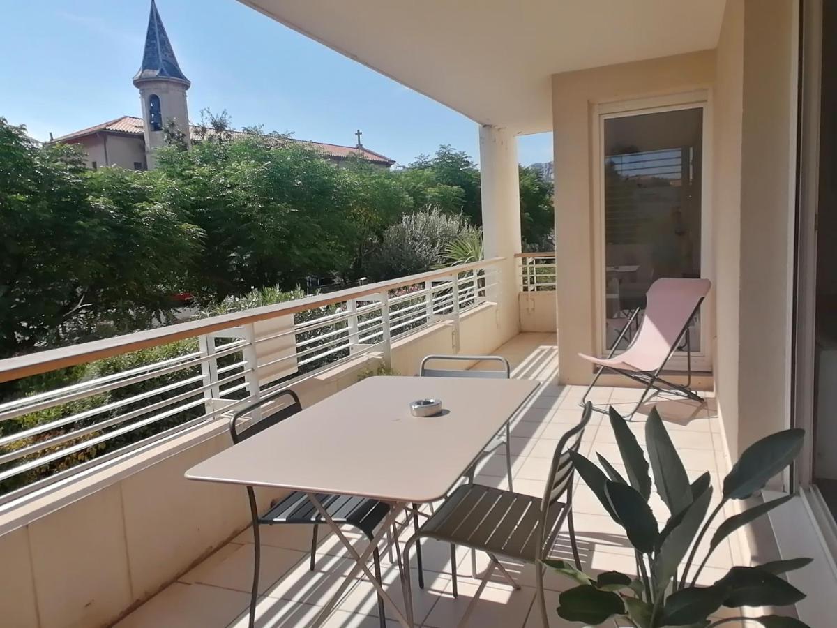 Marseille : Joli T2 Mer Et Collines + Terrasse ภายนอก รูปภาพ